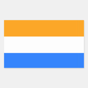 Prince Flag Dutch Netherlands symbol Holland Rectangular Sticker