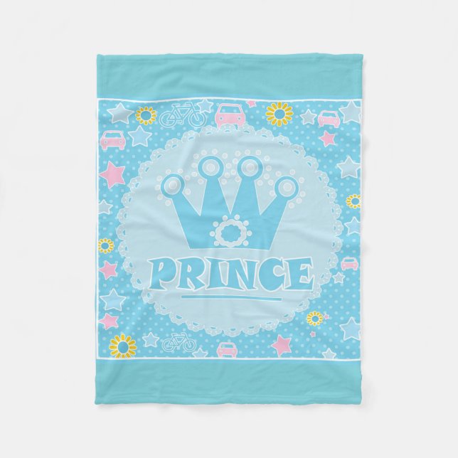 Prince . fleece blanket (Front)