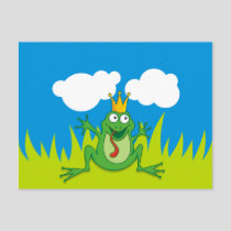 Prince Frog 5.6" x 4.25" Postcard