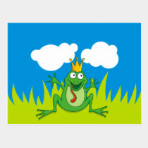 Prince Frog 5.6” x 4.25” Postcard