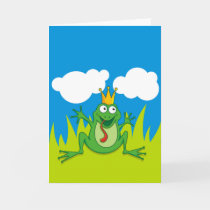 Prince Frog 5” x 7” Holiday Card