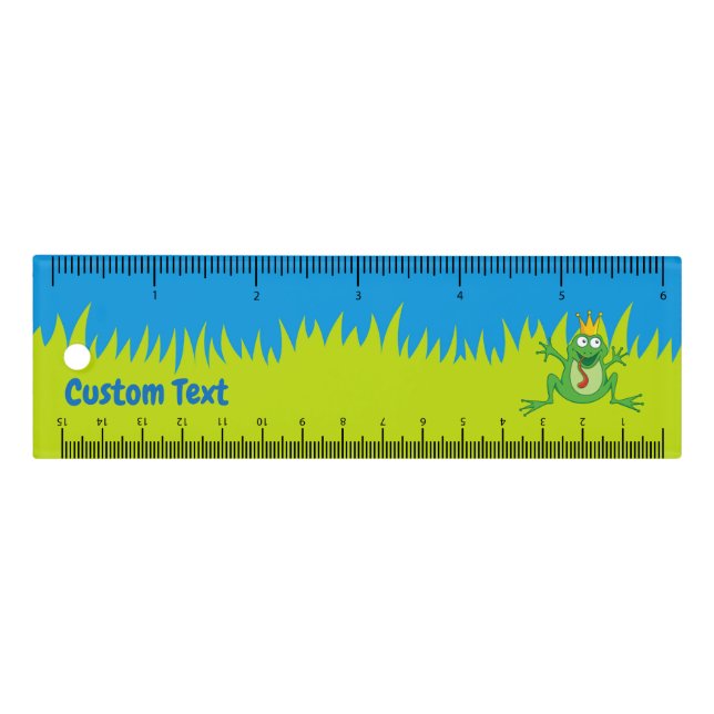 Prince frog 6 inch Ruler (Front)