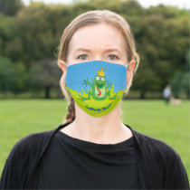 Prince Frog Adult Cloth Face Mask