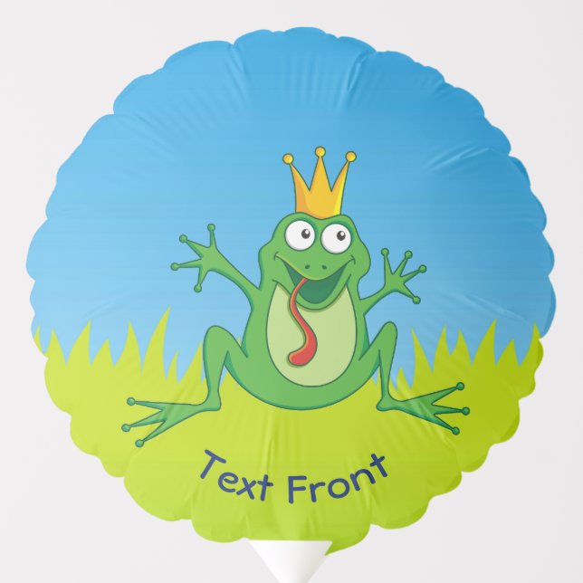 Prince Frog Balloon (Front)