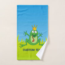 Prince Frog Bath Towel Set