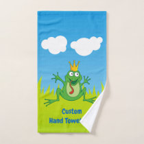 Prince Frog Bath Towel Set