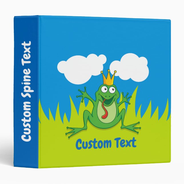 Prince Frog Binder (Front/Spine)