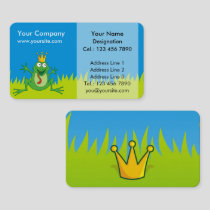 Prince Frog Business Card