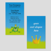 Prince Frog Business Card