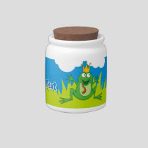 Prince Frog Candy Jar