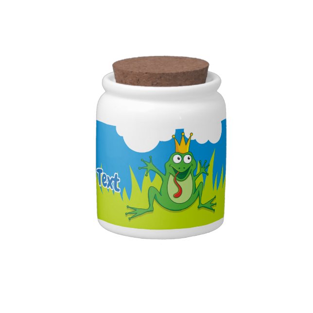 Prince Frog Candy Jar (Right)