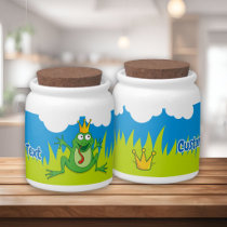 Prince Frog Candy Jar