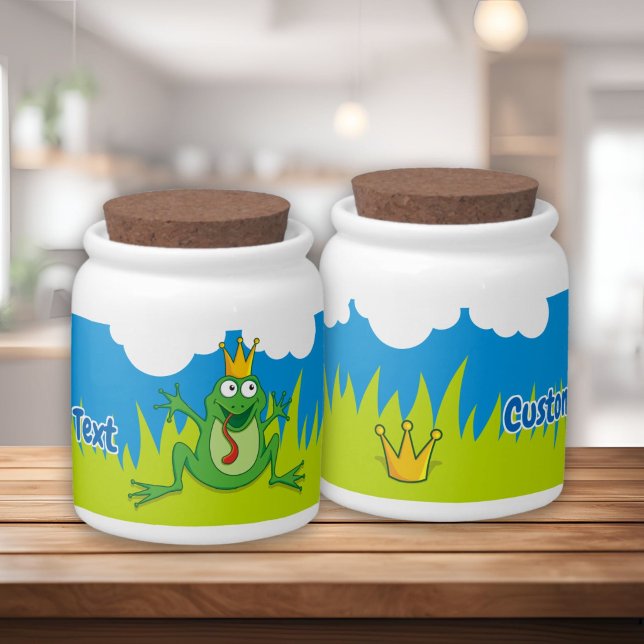 Prince Frog Candy Jar (Creator Uploaded)
