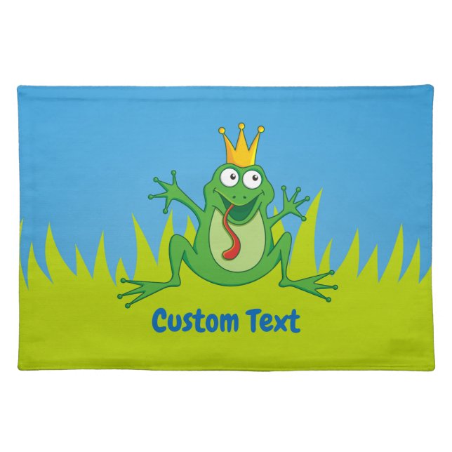 Prince Frog Cloth Placemat (Front)