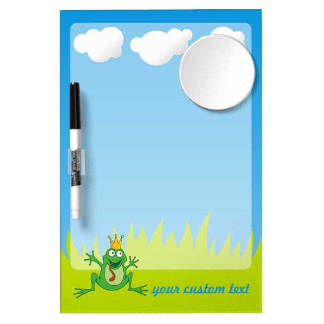 Prince Frog Dry Erase Board With Mirror (Front)
