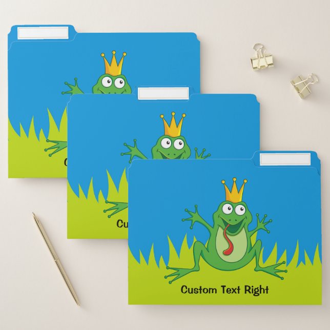 Prince frog file folder (Set)