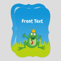 Prince Frog Invitation