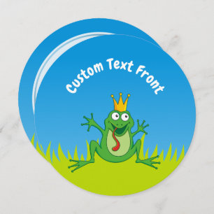 Prince Frog Invitation