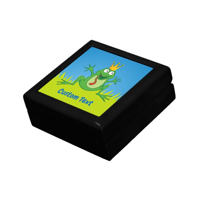 Prince Frog Keepsake Box (Side)