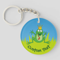 Prince Frog Keychain