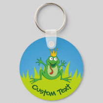 Prince Frog Keychain