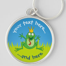 Prince Frog Keychain