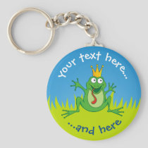 Prince Frog Keychain