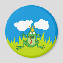 Prince Frog Magnet