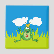 Prince Frog Magnet