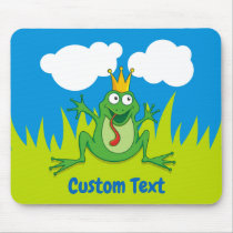 Prince Frog Mouse Pad