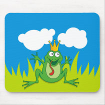 Prince Frog Mouse Pad