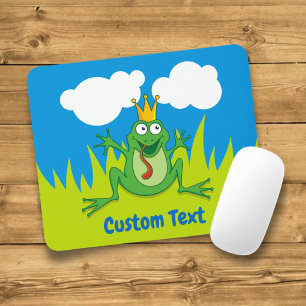 Prince Frog Mouse Pad