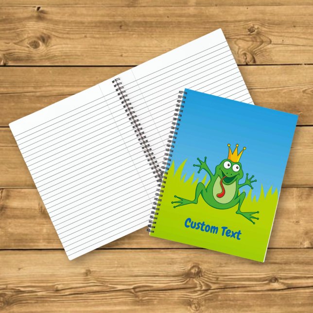Prince frog notebook (Creator Uploaded)