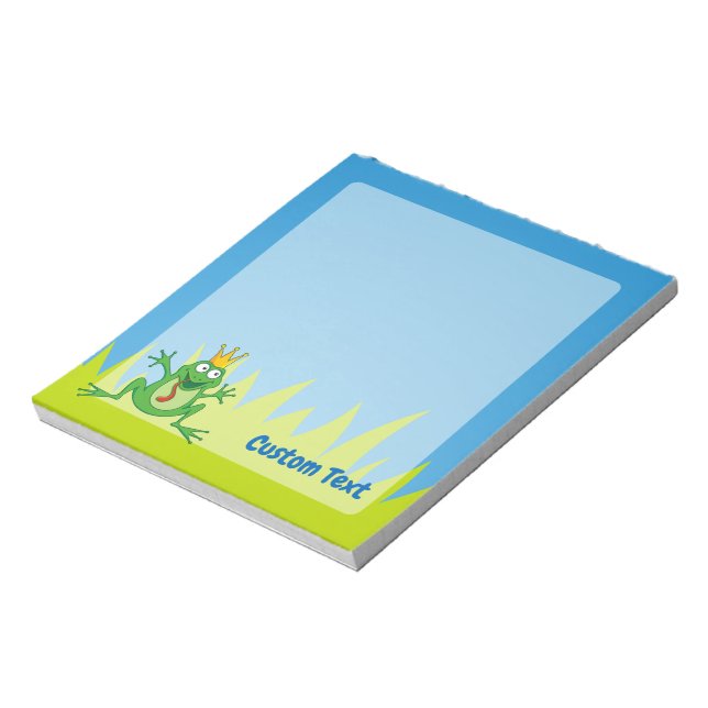 Prince Frog Notepad (Rotated)