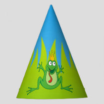 Prince frog party hat