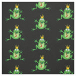 Prince Frog Pattern Fabric
