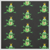 Prince Frog Pattern Fabric