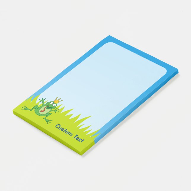 Prince Frog Post-it Notes (Angled)