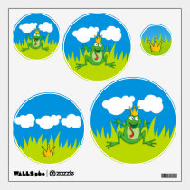 Prince Frog Wall Sticker