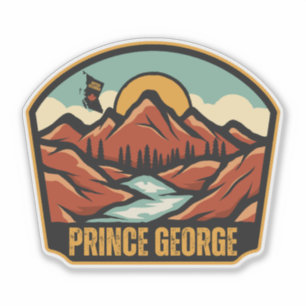 Prince George, British Columbia Sticker