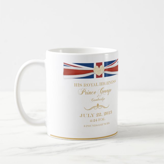 Prince George of Cambridge Souvenir Mug (Left)