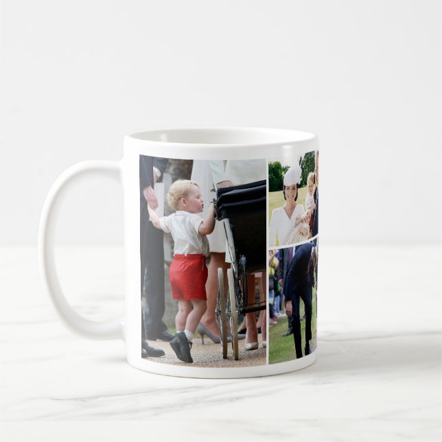 Prince George - Princess Charlotte - William Kate Coffee Mug (Left)