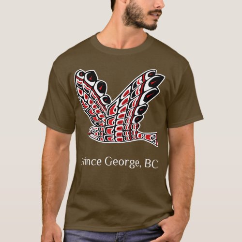 Prince George Redailed Hawk Native Bird of Prey Ar T_Shirt