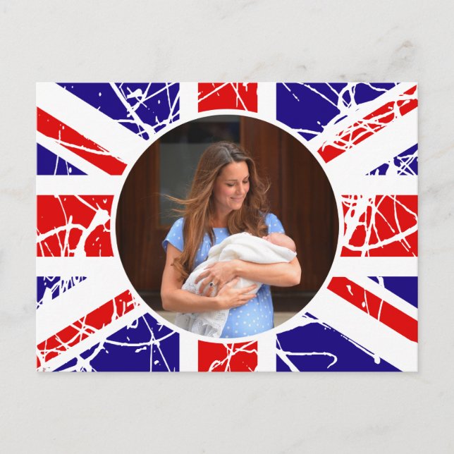 Prince George Royal Baby Postcard (Front)