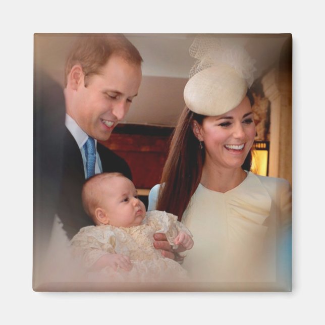 Prince George Royal Family Magnet (Front)