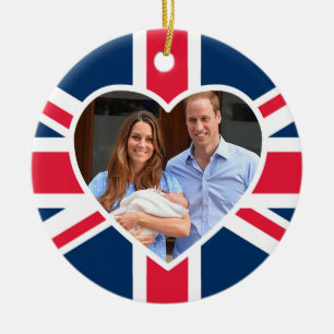 Prince George - William & Kate Ceramic Ornament