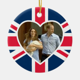 Prince George - William & Kate Ceramic Ornament