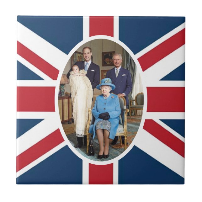 Prince George - William & Kate Ceramic Tile (Front)