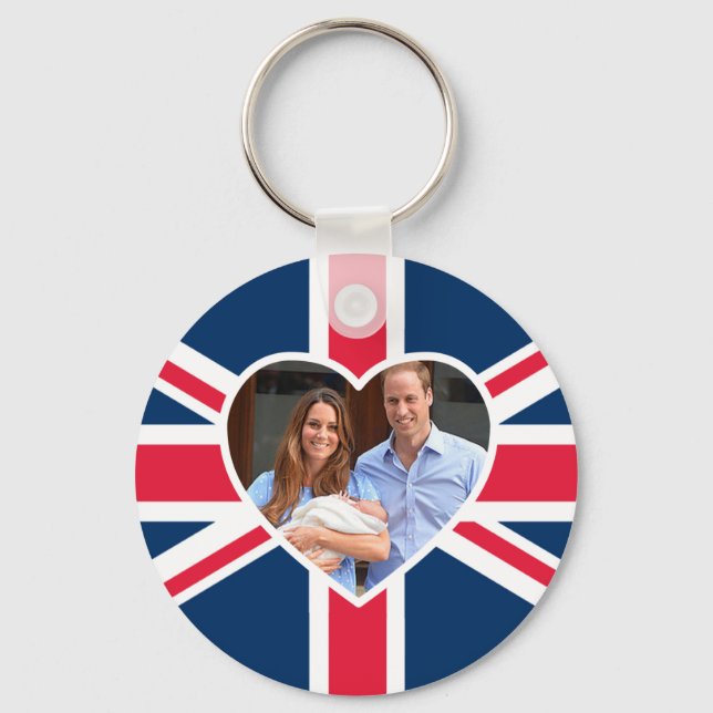 Prince George - William & Kate Keychain (Front)