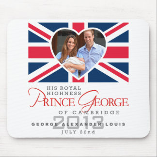 Prince George - William & Kate Mouse Pad